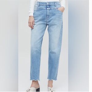 CLOSED Denim X- Lent Relaxed‎ Fit Raw Hem Jeans